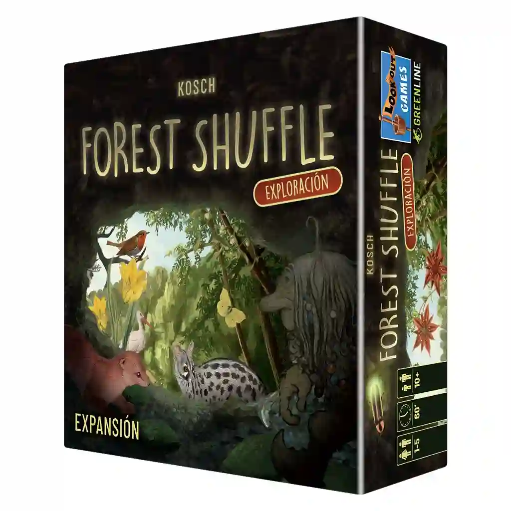 Forest Shuffle Exploración. Expansión
