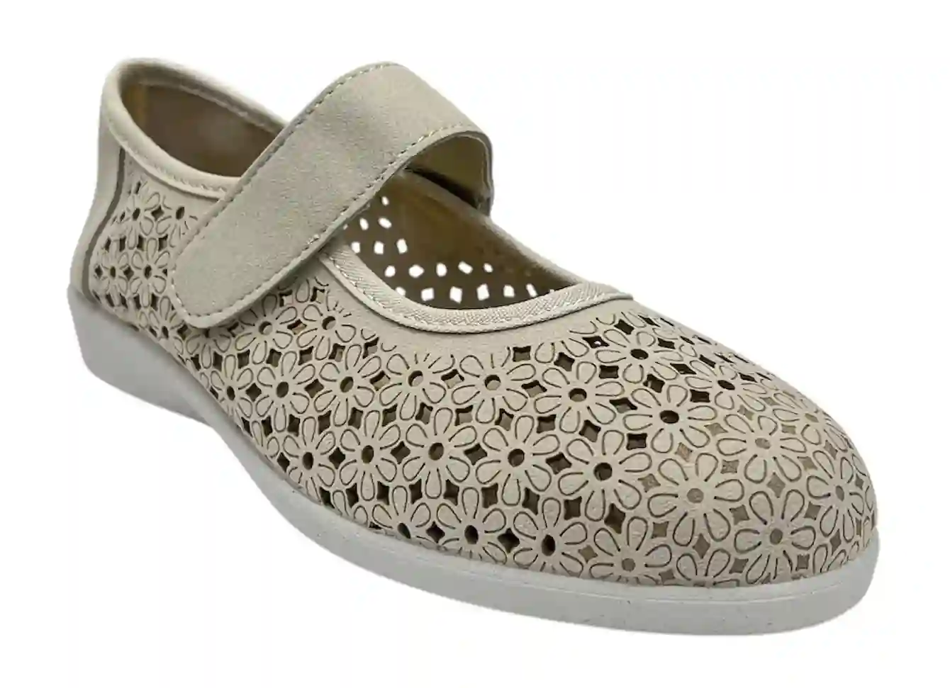 Doctor Cutillas 10002 Platino Zapatilla Mercedes de Mujer