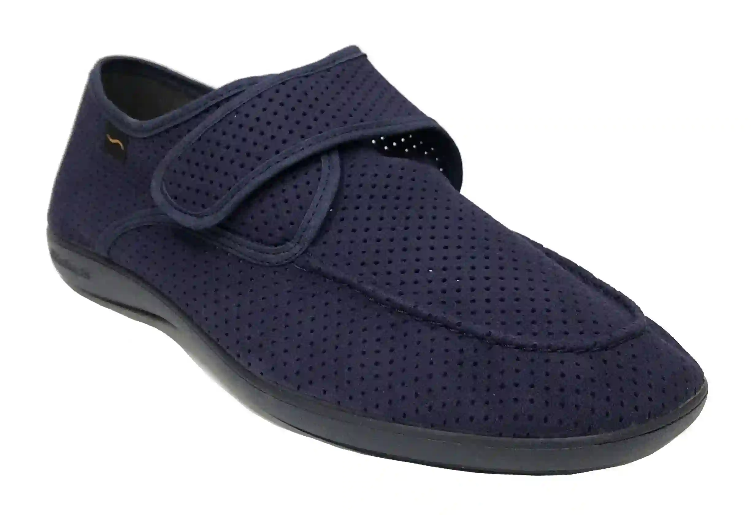 Doctor Cutillas 1441 Marino Zapatilla de Hombre Horma Ancha con velcro