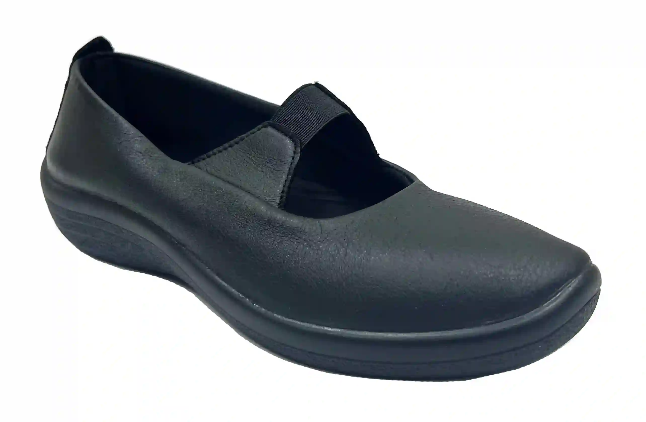 Arcopedico 4606 J65 Negro Zapato de Mujer Elástico