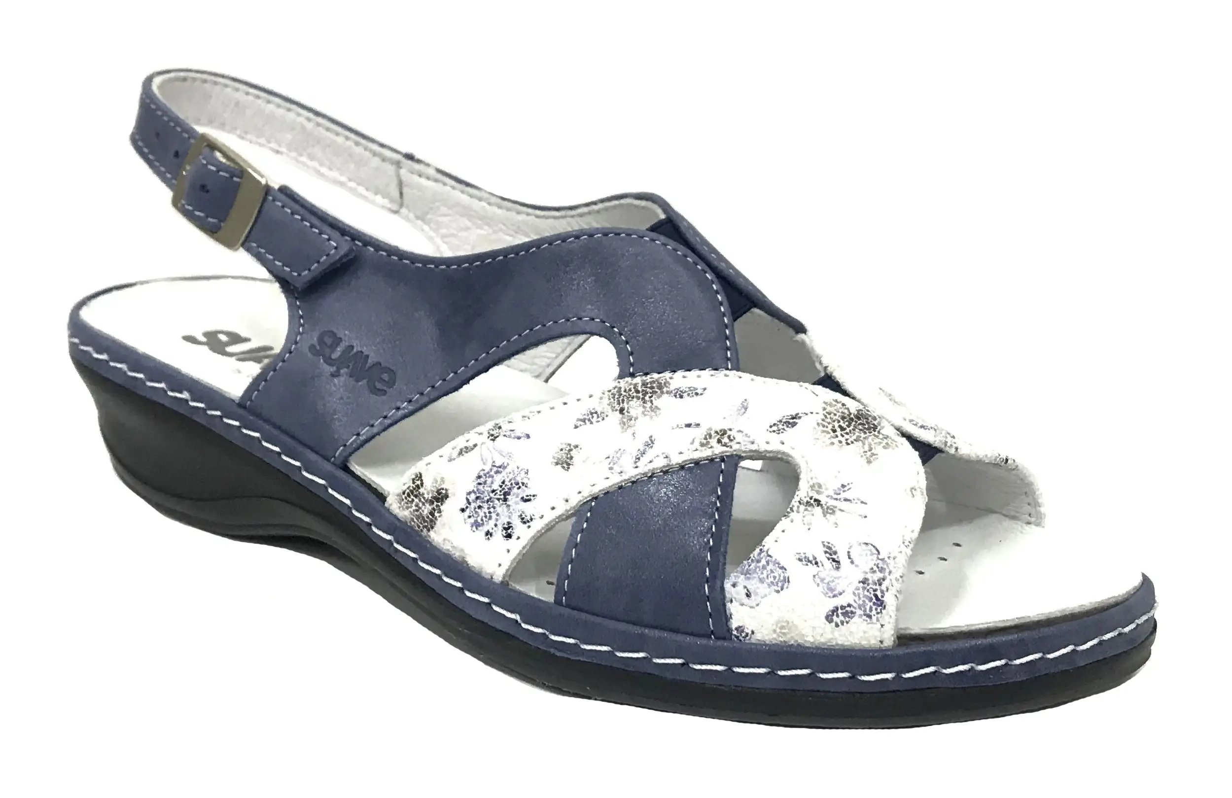 Soft 50j 3000 cobalt lily sandal woman