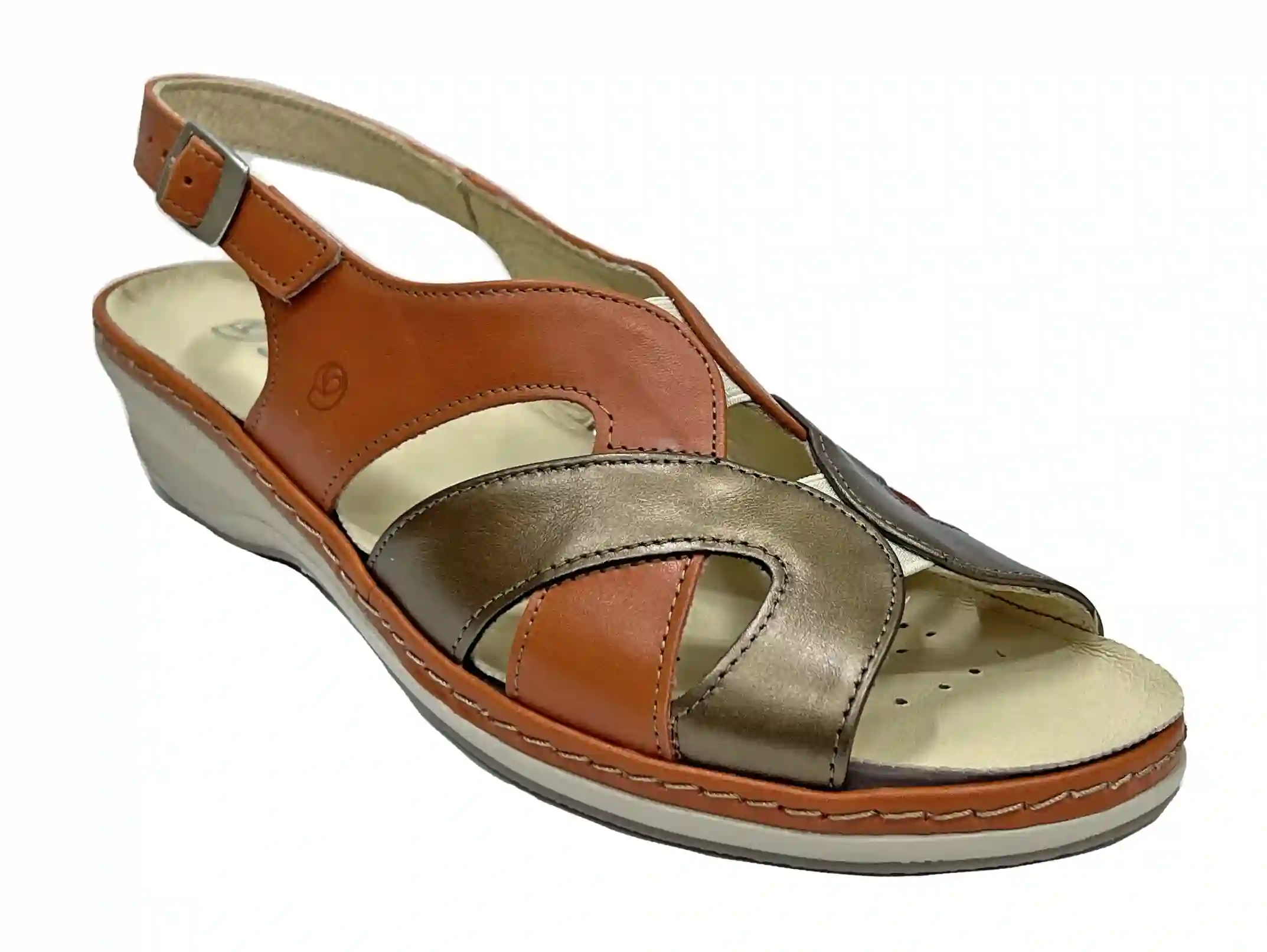 Soft 48 3000 Orange Zircon Sandalia Woman