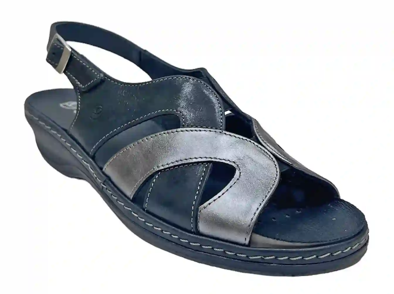 SUAVE 45 3000 Cinder Onix Sandalia Mujer