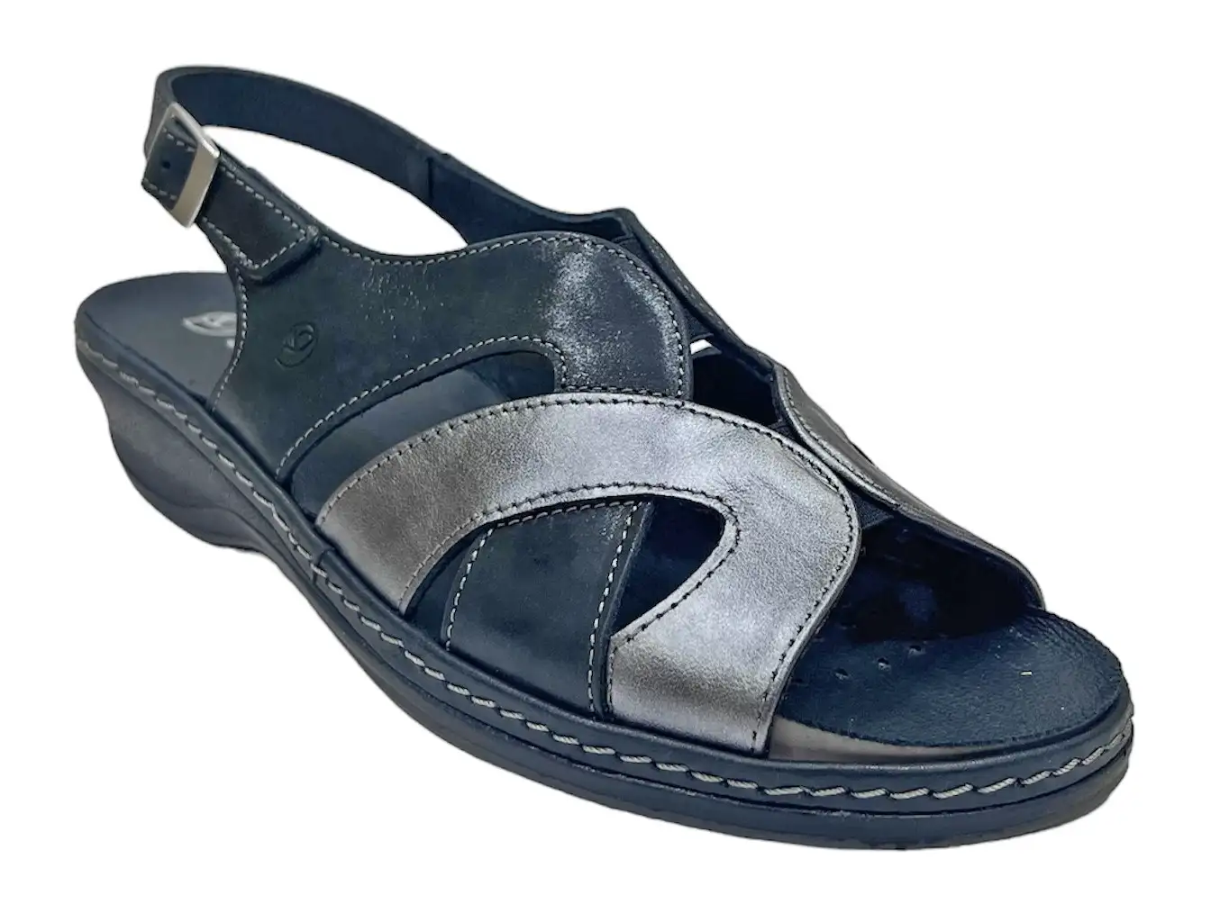 SUAVE 45 3000 Cinder Onix Sandalia Mujer