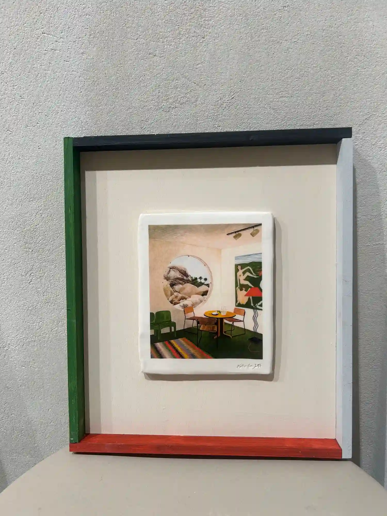"Dream House" work on ceramics