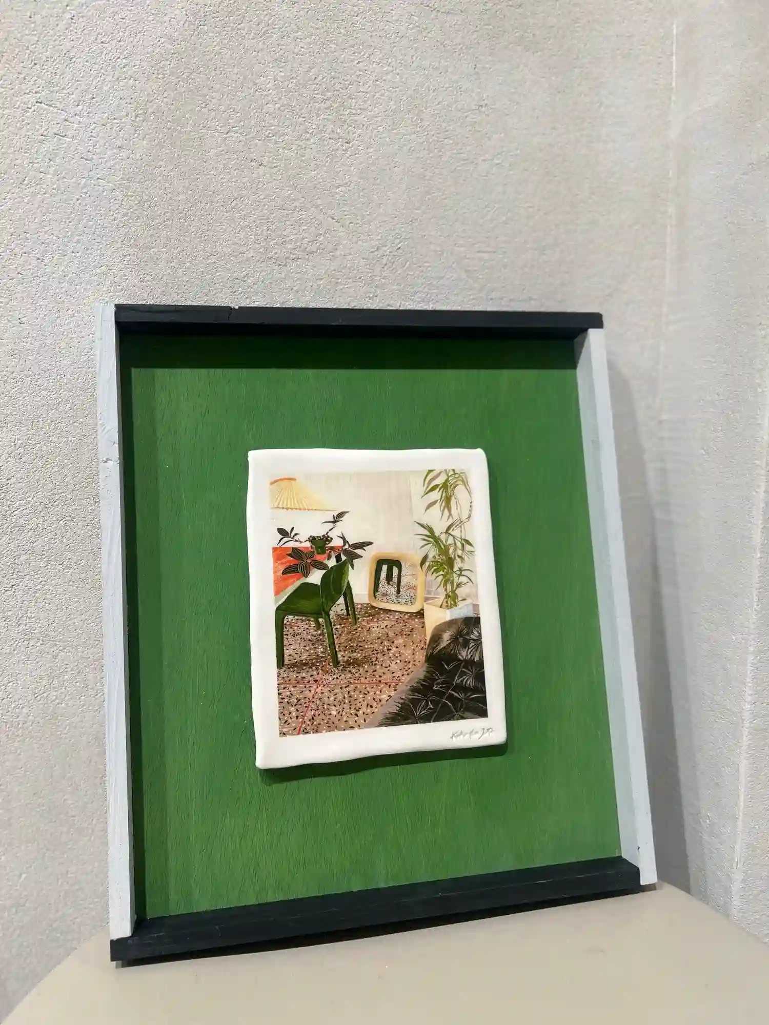 "His room is on point" cerramic / koko che jota