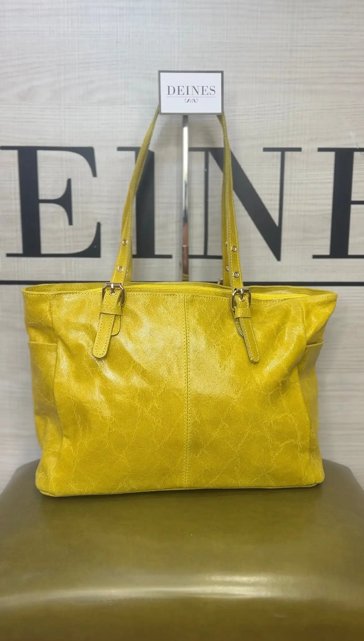 Bolso cuero brillante - Imagen 3