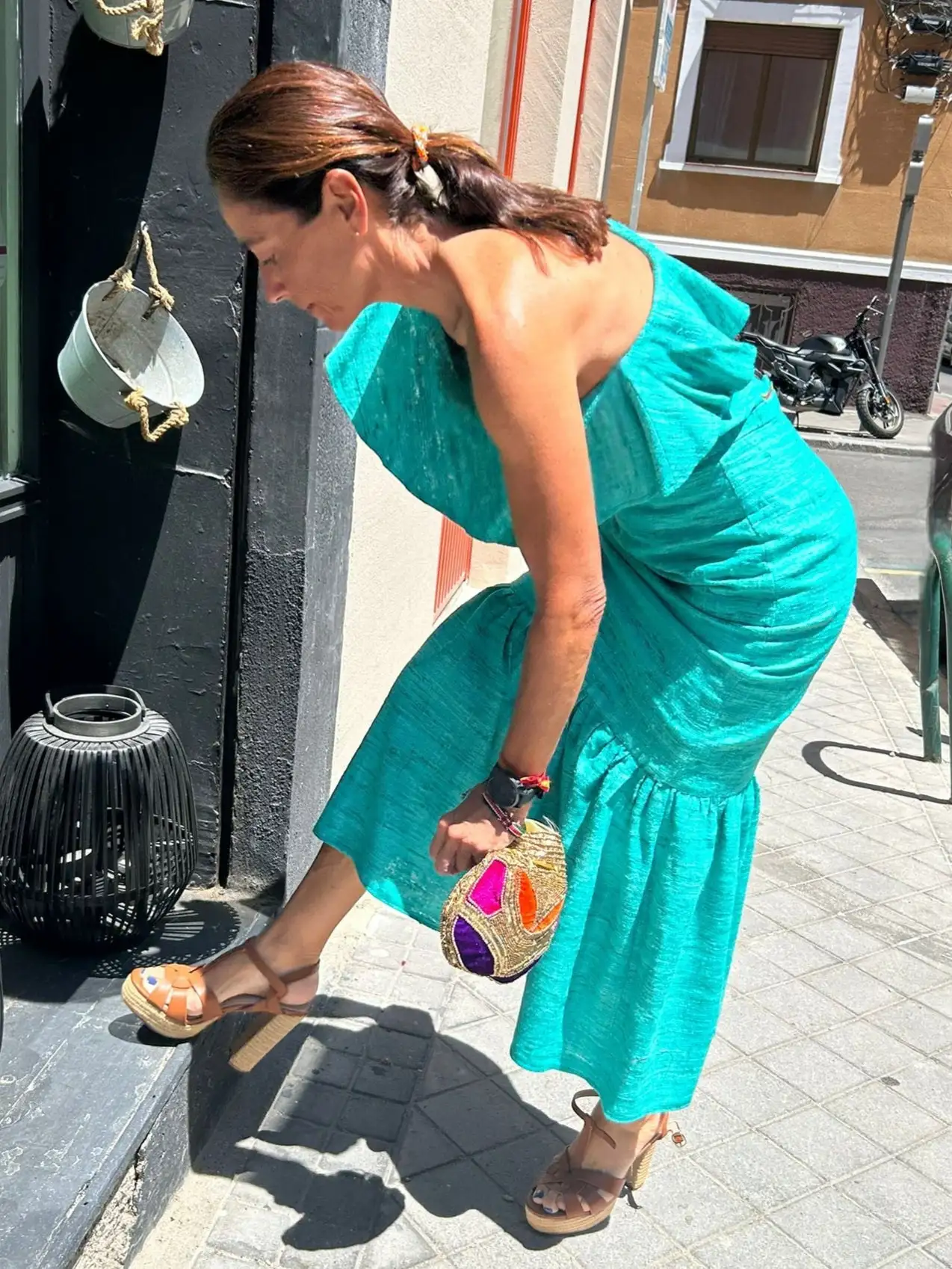 Falda JEREZ Turquesa - Imagen 3