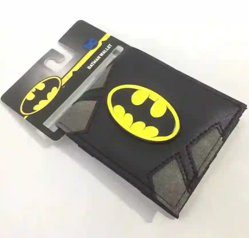 CARTERA CON MONEDERO DC BATMAN LOGO
