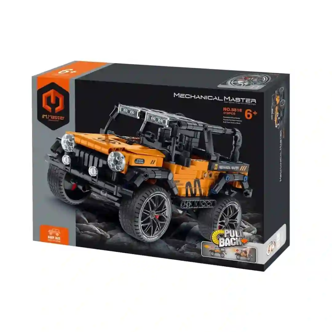 4x4 SUV orange N 5818- 419 pieces
