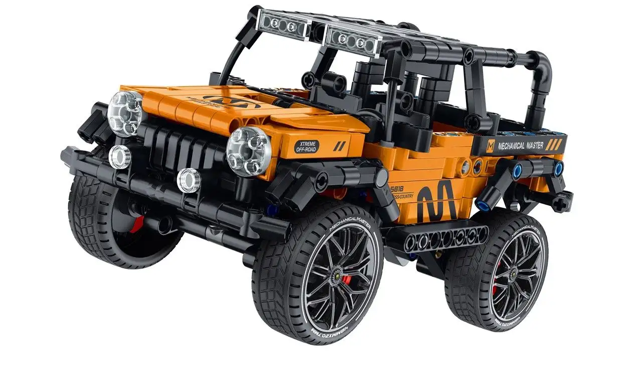 4x4 SUV orange N 5818- 419 pieces - Image 2