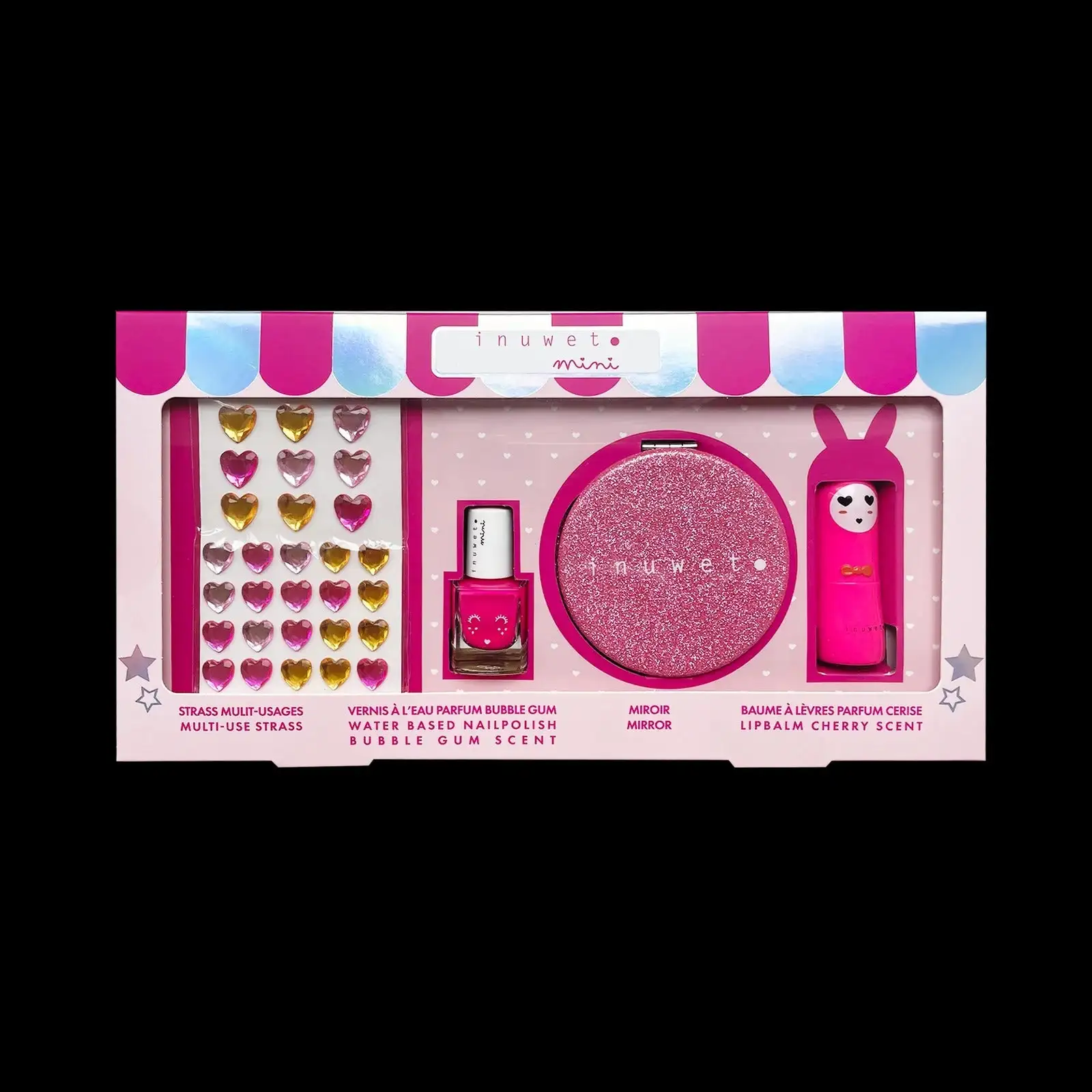 Mini Set Glitter Rosa - Imagen 3