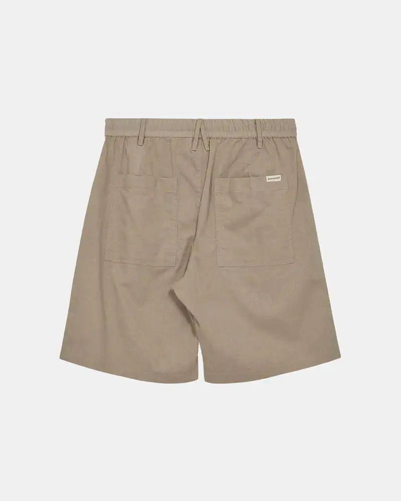 Shorts con cordón Beige - Imagen 2