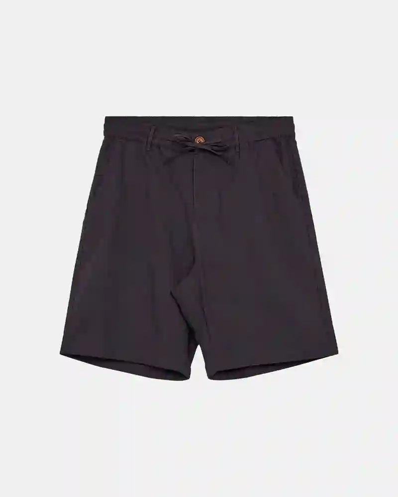 Gray cord shorts