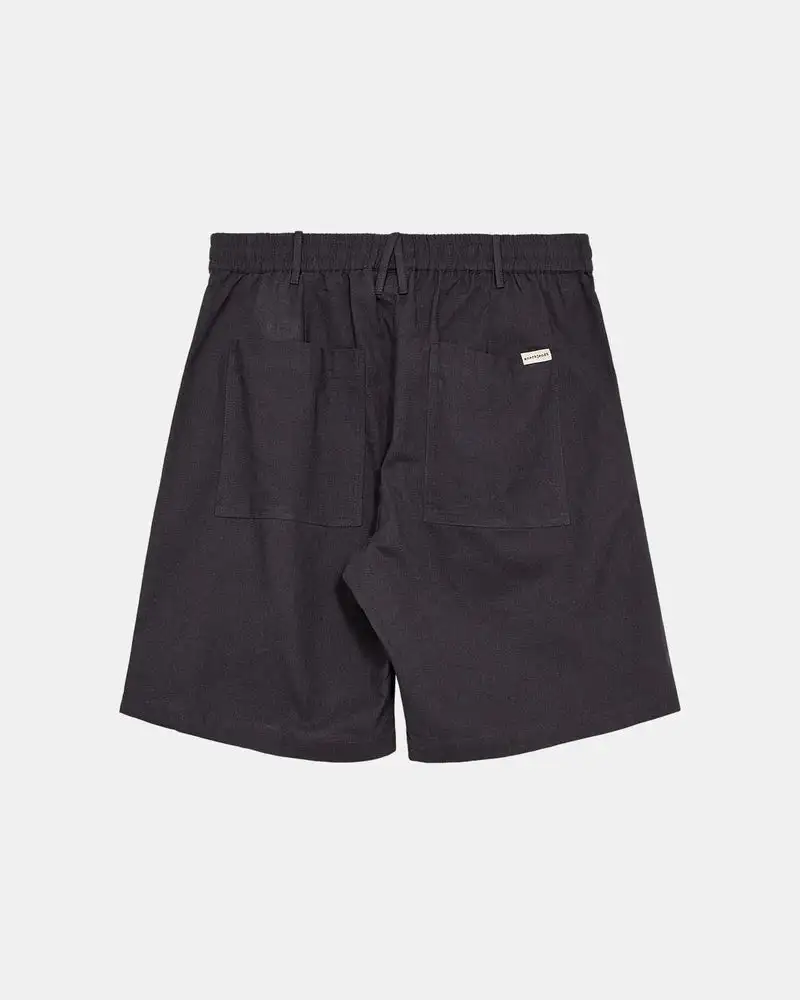 Gray cord shorts - Image 2