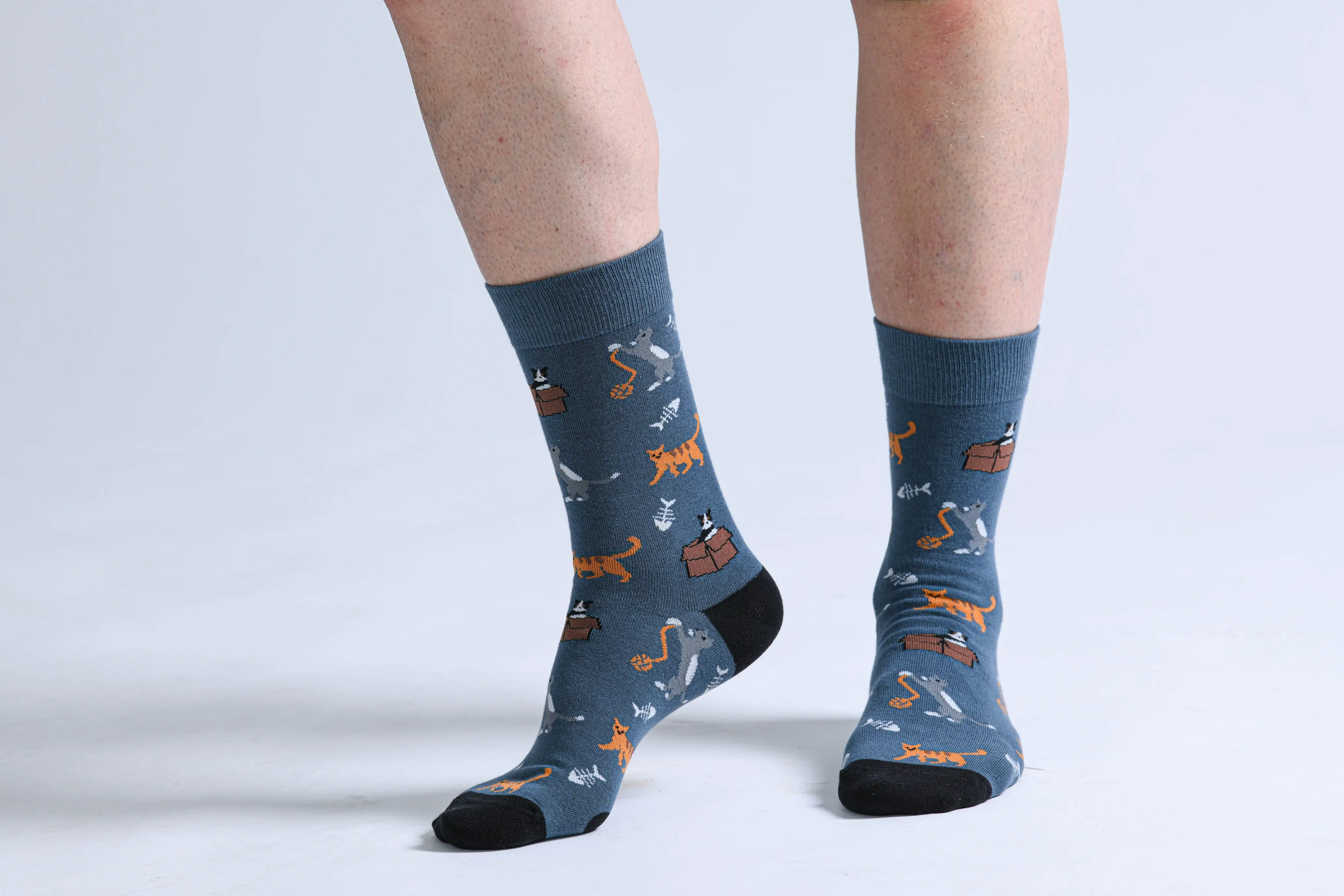 Calcetines de Gatos Juguetones - Imagen 4