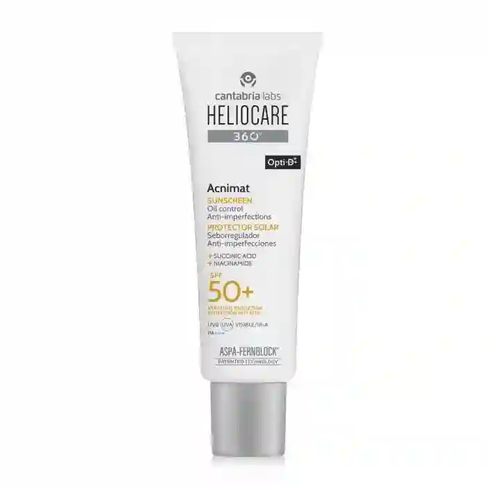 Heliocare 360º SPF50+ Acnimat sunscreen 50 ml