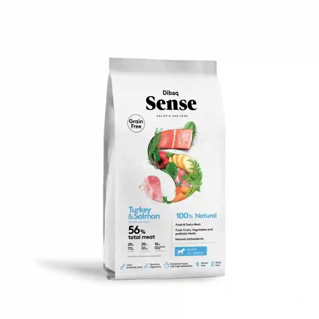Dibaq Sense Grain Free Salmon and Povo (puppy)