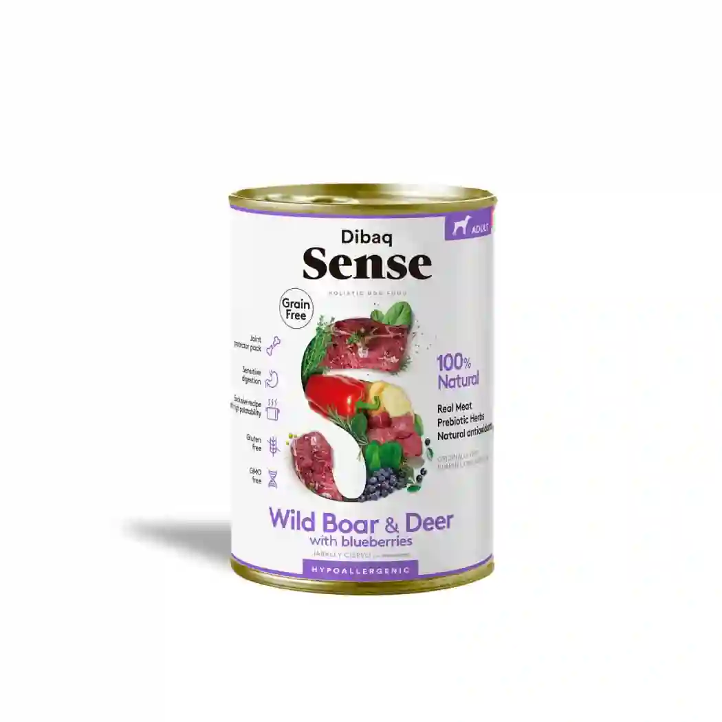 Dibaq Sense Wild can (deer and wild boar)