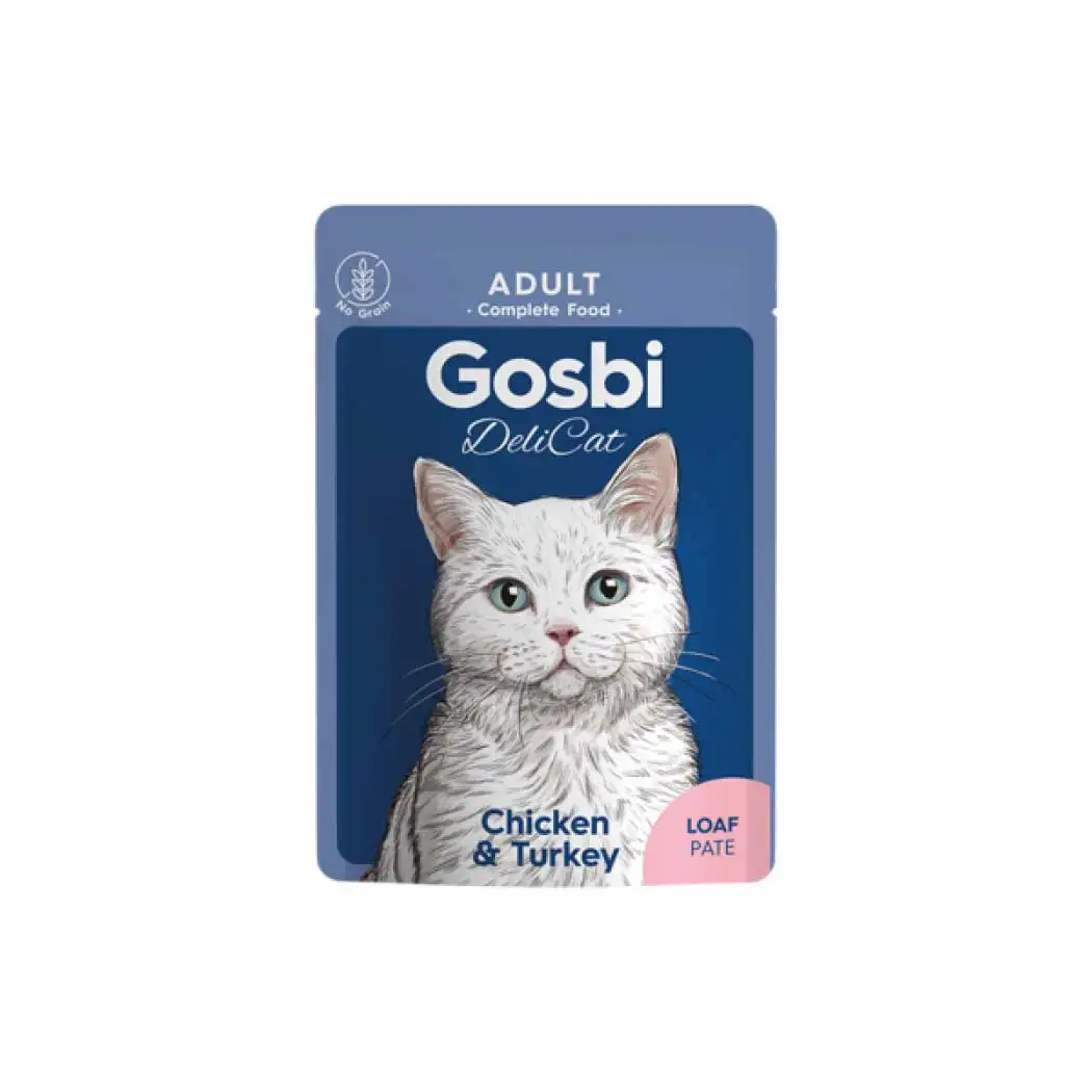 Gosbi Delicat Chickn & Turkey 70 G
