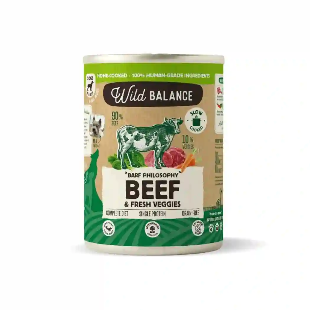 Lata de Ternera para perros 400g - Filosofía BARF