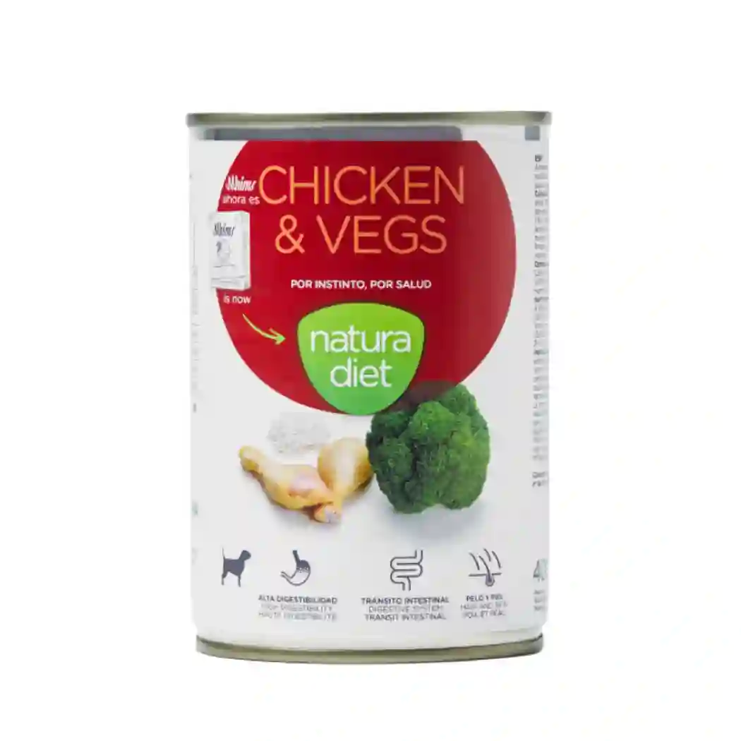 Natura Diet Dog Chicken & Vegs 400g