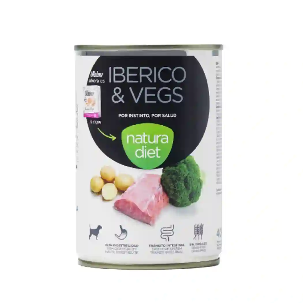 Natura Diet Dog Iberico & Vegs 400g
