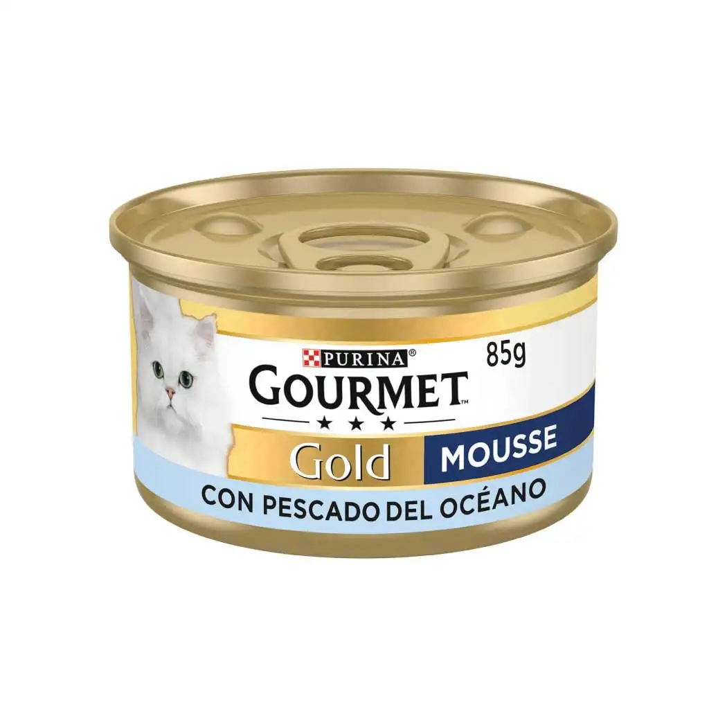 PURINA GOURMET GATO GOLD CON PESCADO DEL OCEANO 85G
