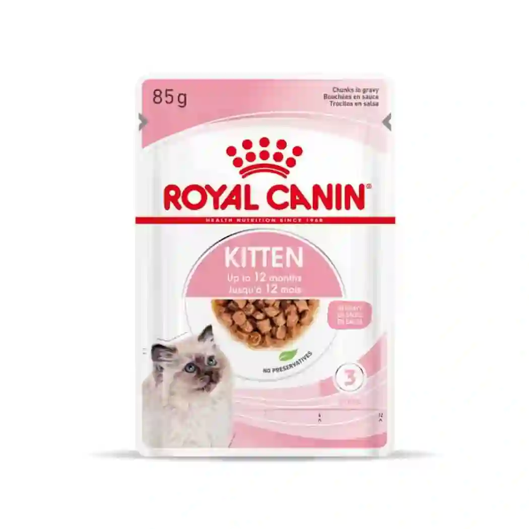 Royal Canin húmedo KITTEN Chunks in gravy 85g