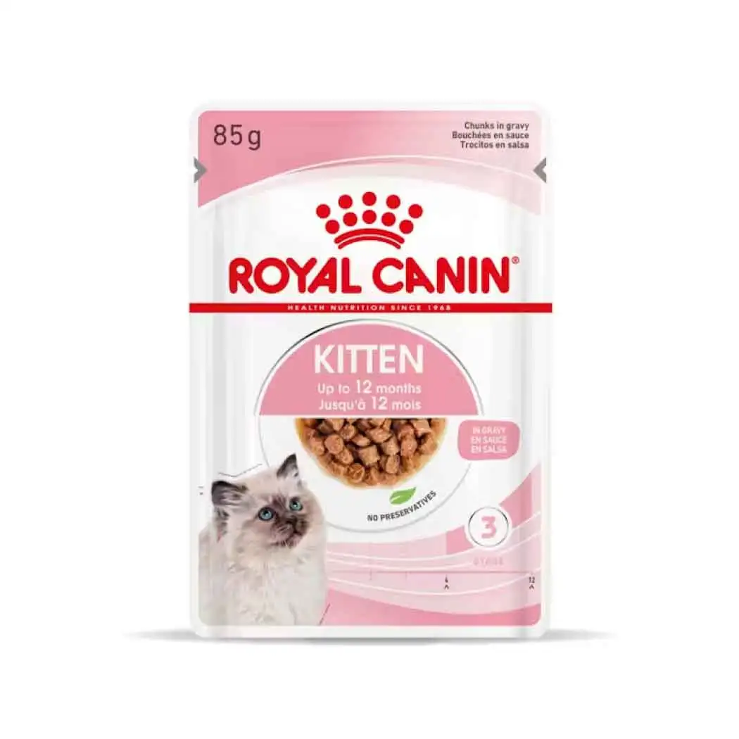 Royal Canin húmedo KITTEN Chunks in gravy 85g