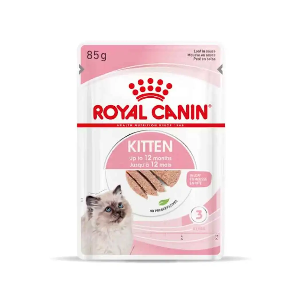 Royal Canin húmedo KITTEN Loaf in sauce 85g