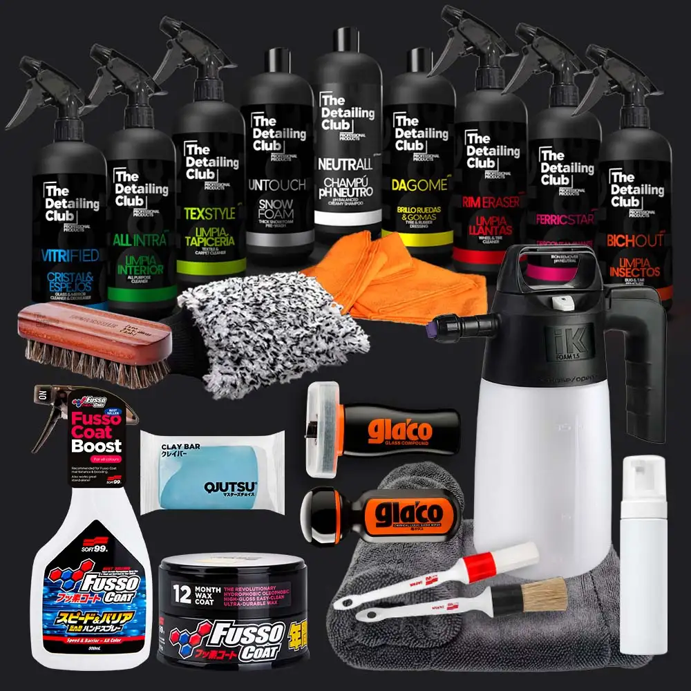 Premium Plus pack - Washing + Decontaminated + Protection + Accessories