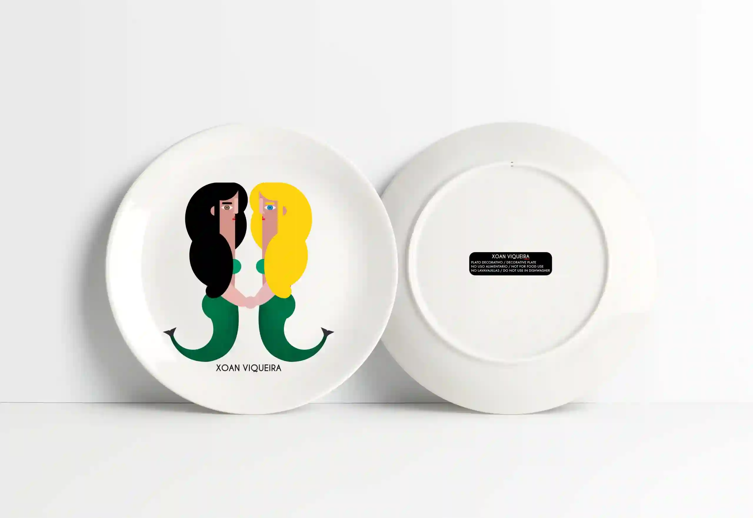 Decorative dish "Sirens"