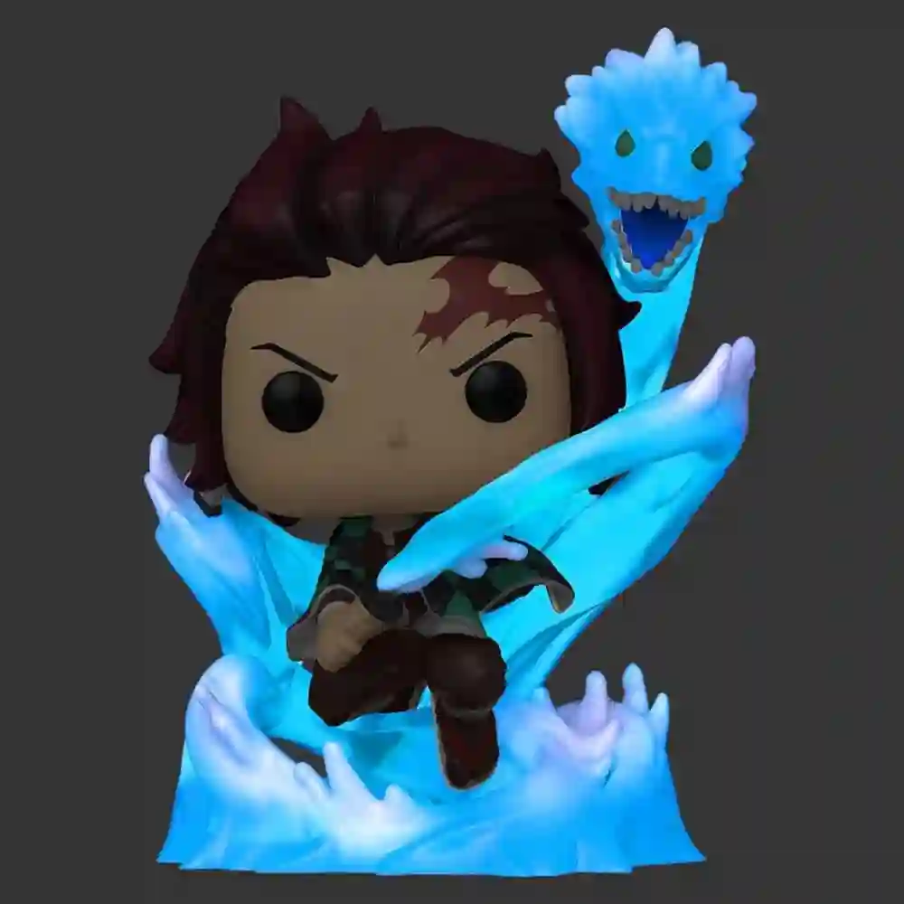 FUNKO POP DEMON SLAYER TANJIRO KAMADO with DRAGON (GLOW)