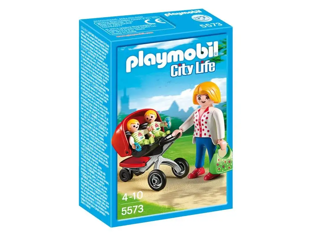 PlayMobil® 5573 Mom with twin cart