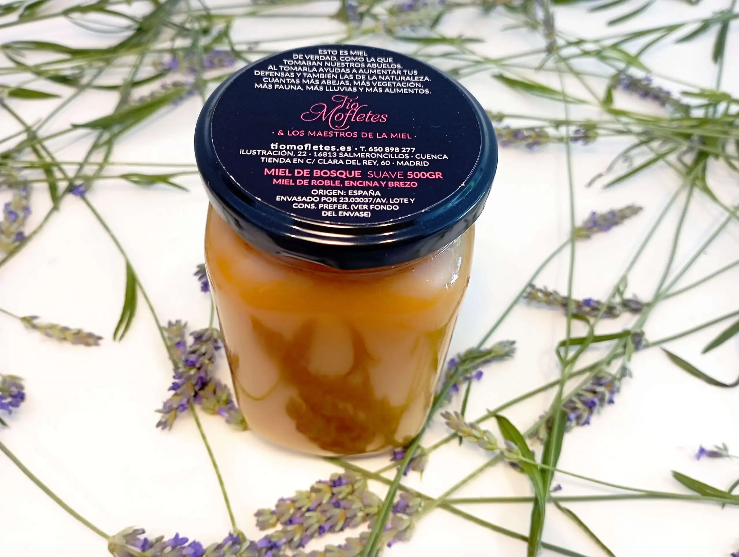 Forest or multifloral honey 500gr (oak, heather and oak) - Uncle mocks