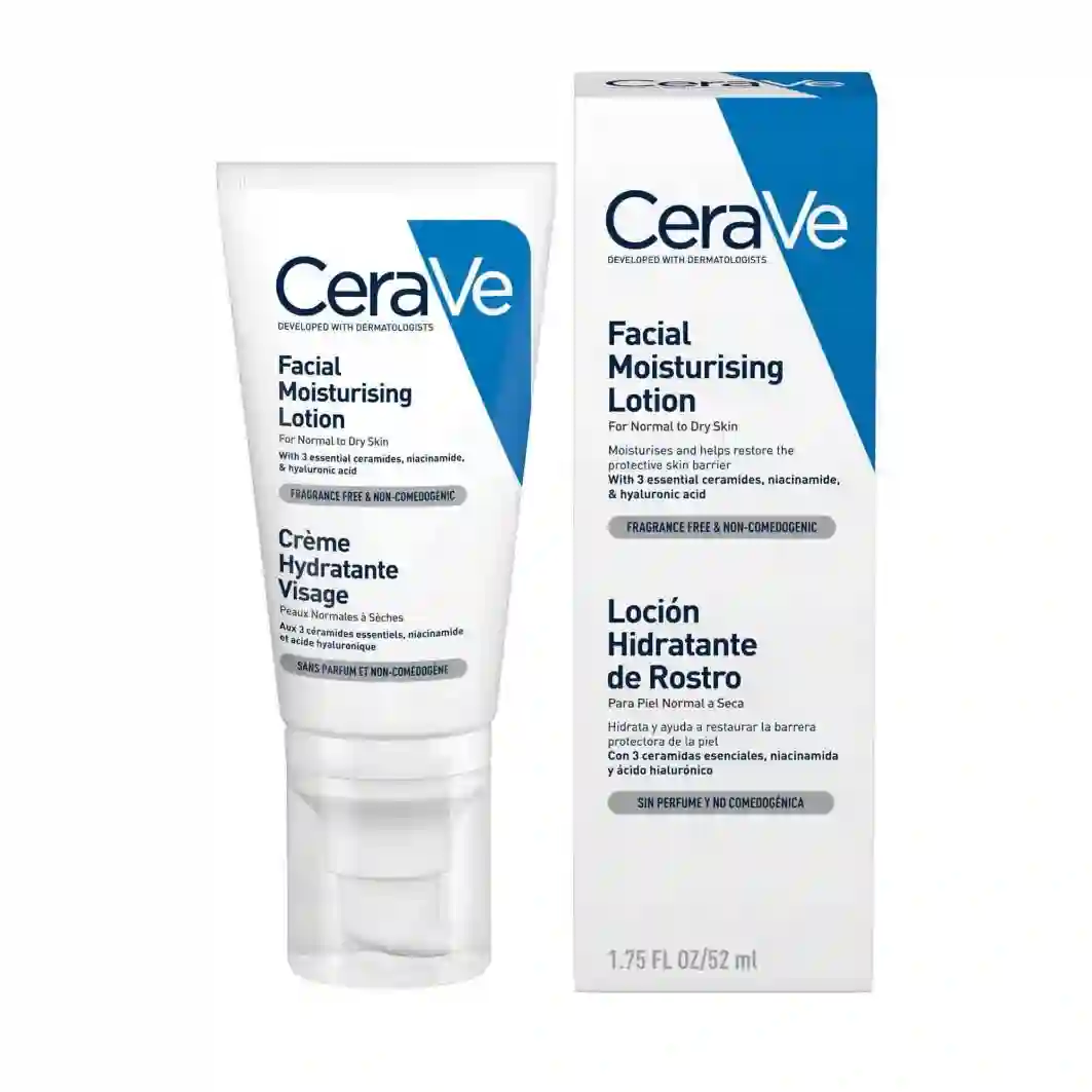 Cerave Loción Hidratante de Rostro 52 ml