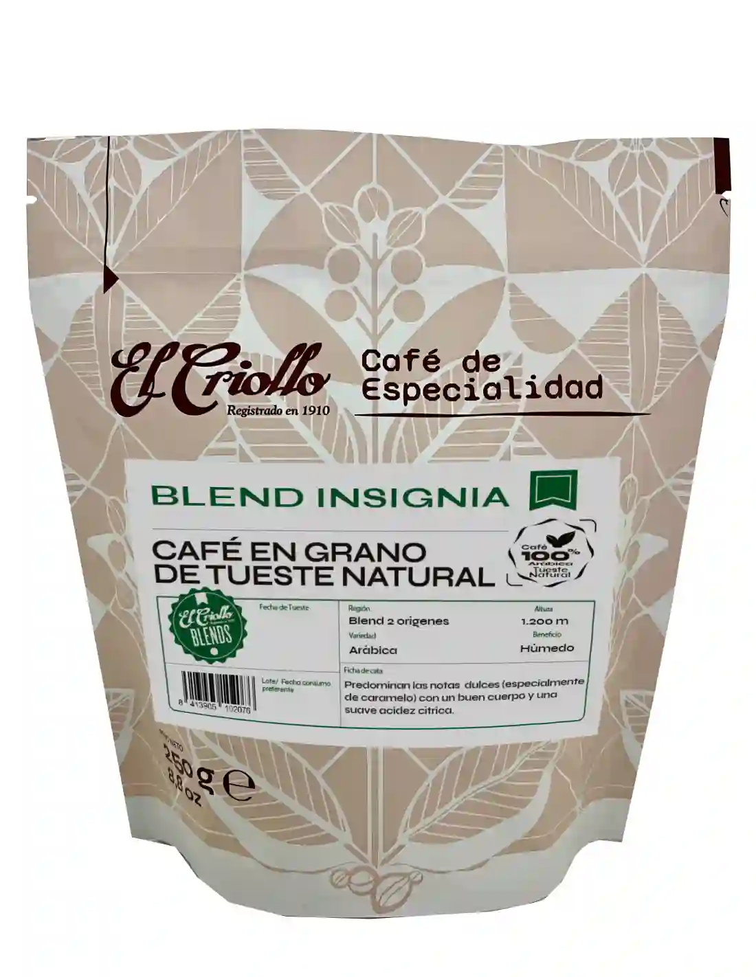 4x The Café Café Blend Blend in grain - Package 250 gr.