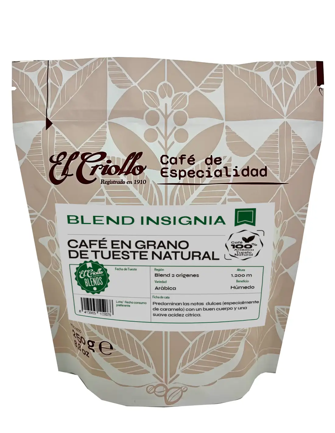 4x The Café Café Blend Blend in grain - Package 250 gr.