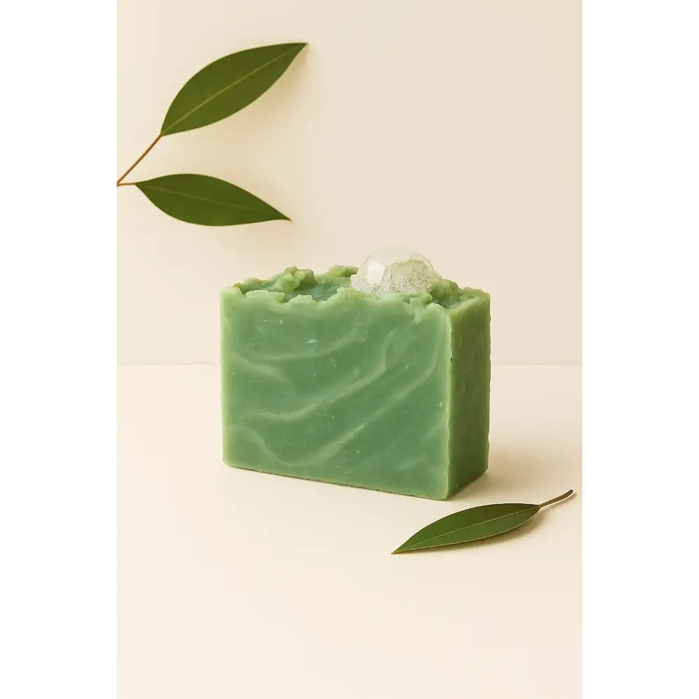 Jabón Natural con Manzanilla y aroma Menta