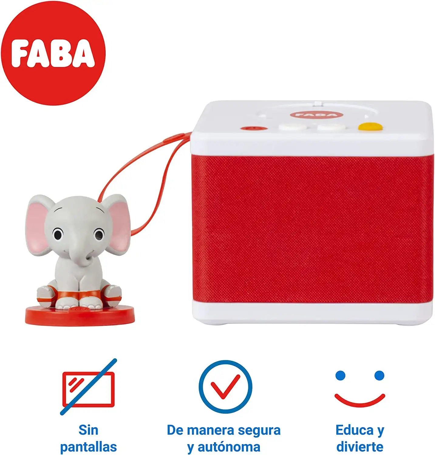 Vocina cuentacuentos blanco Faba - Imagen 6
