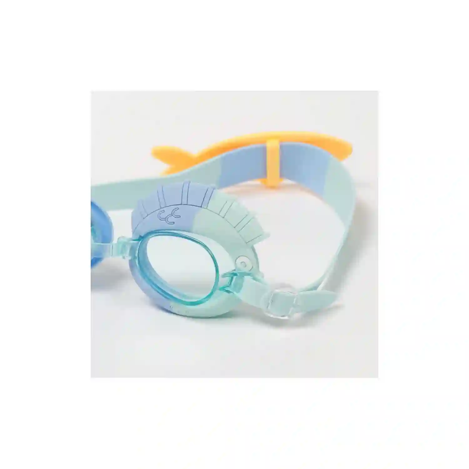 Gafas Natación de Pez Azul