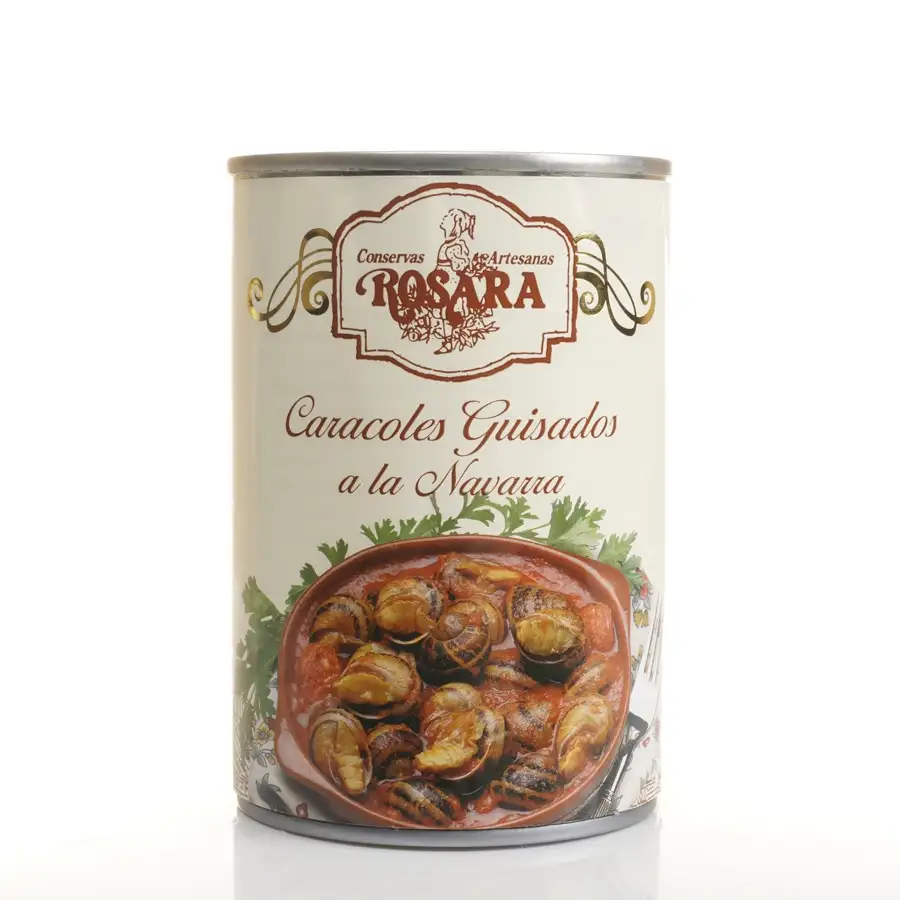 Rosara Caracoles Guisados - Lata 425 ml.