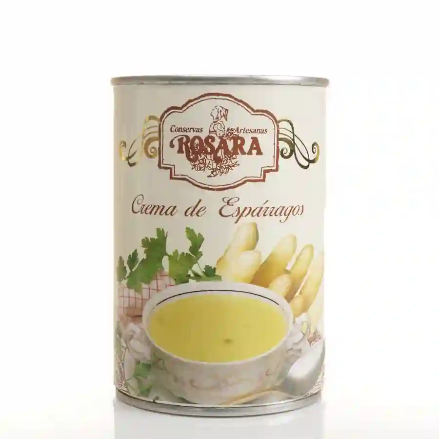 Rosara Crema de Espárragos - Lata 425 ml.