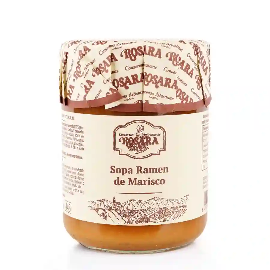 Rosara Sopa Ramen de Marisco - Tarro 445 ml.
