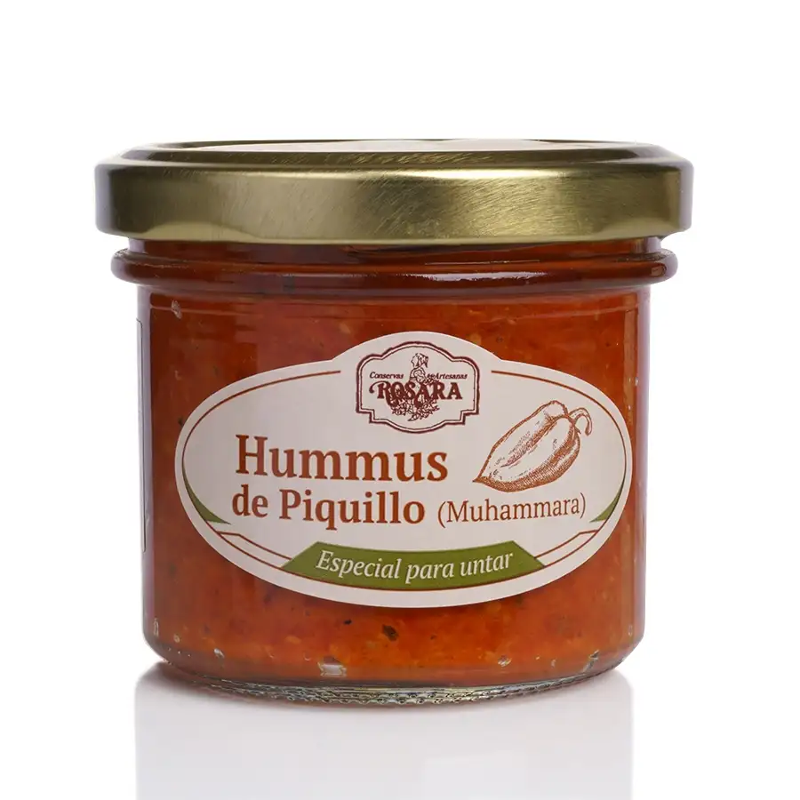 Piquillo Hummus Rosara (Muhammara) - Tarro 125 ml.