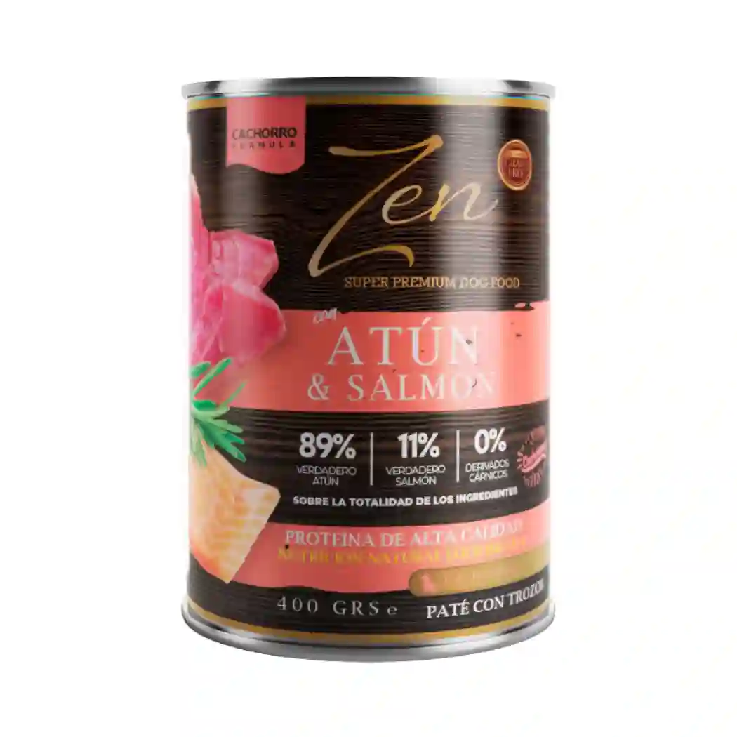 Paté con trozos de Atún y Salmón 400g