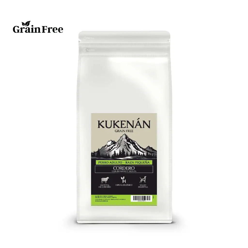 Kukenán Dog Adult Mini Cordero con Boniato y Menta