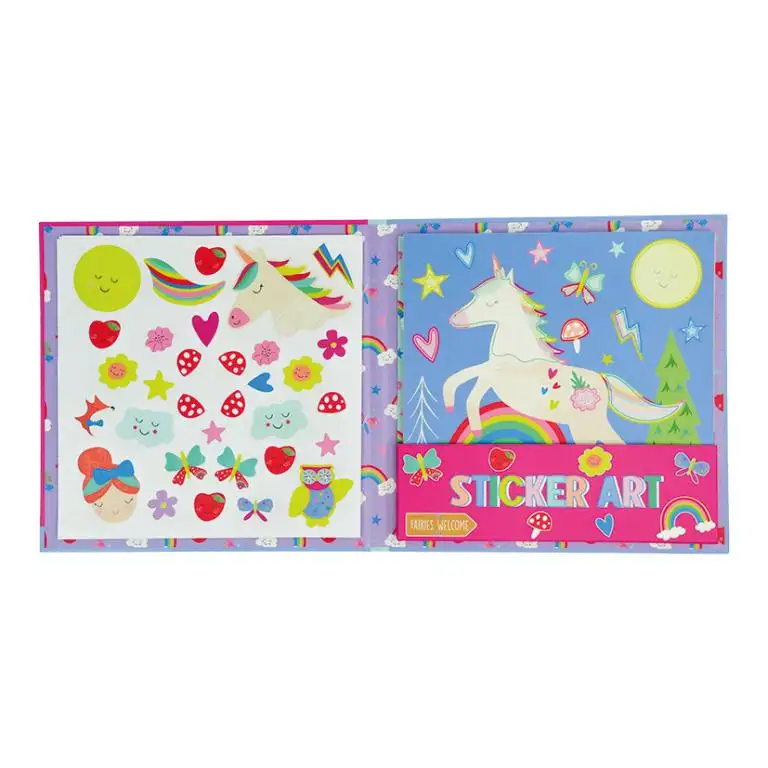 Stickers Book with Rainbow Fairy smell - Image 2