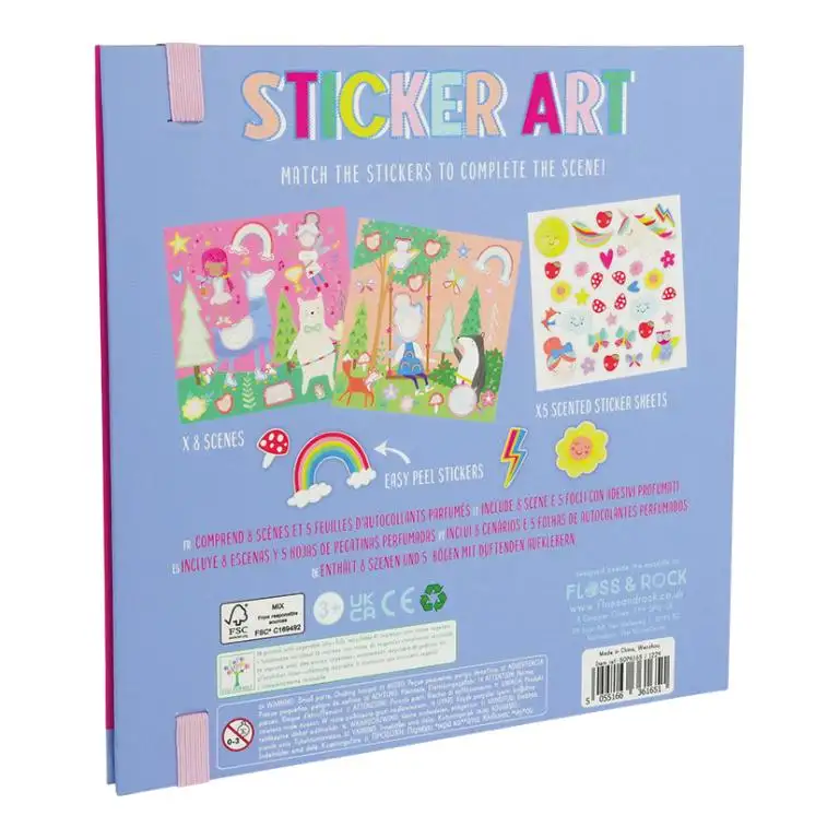 Stickers Book with Rainbow Fairy smell - Image 4
